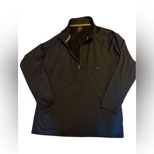 Men’s zip-neck performance pullover